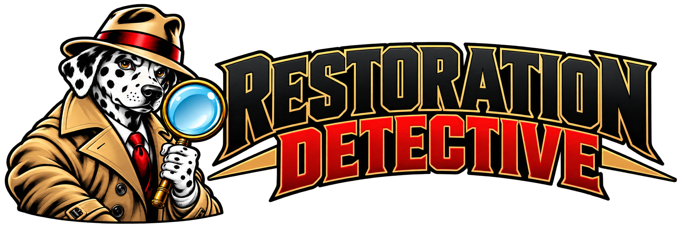 Restoration Detective Logo